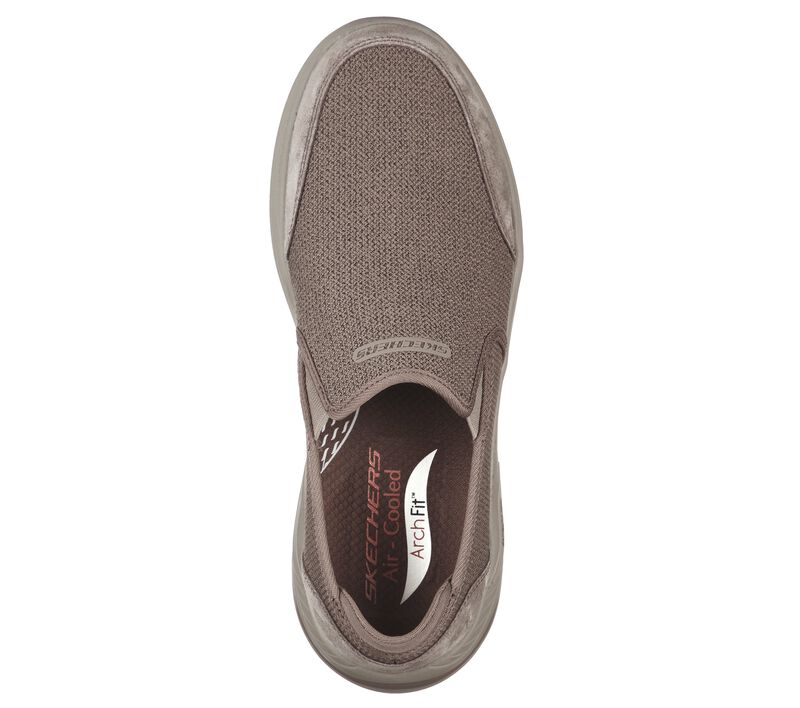 Pánské Ležérní Tenisky Skechers Relaxed Fit: Arch Fit Motley - Ratel Světle Hnědé | CZ.204509LTBR