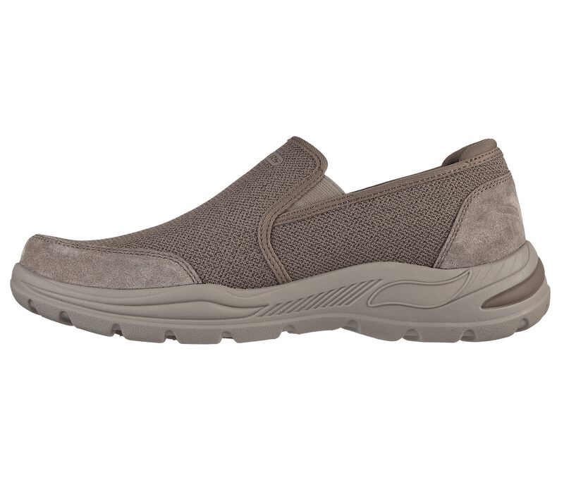 Pánské Ležérní Tenisky Skechers Relaxed Fit: Arch Fit Motley - Ratel Světle Hnědé | CZ.204509LTBR