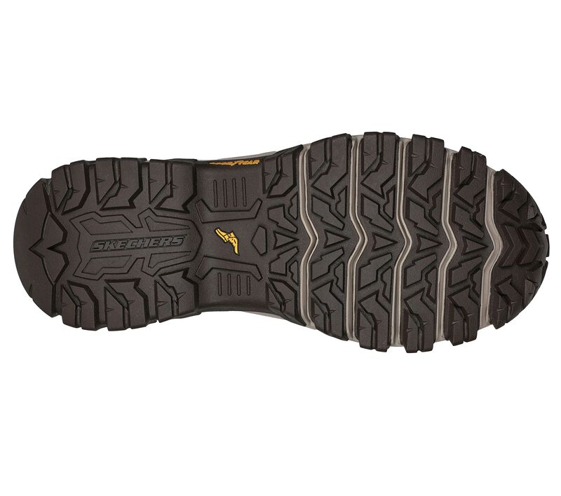 Pánské Ležérní Tenisky Skechers Relaxed Fit: Edgmont - Shelvin Šedé Hnědé | CZ.204544TPE