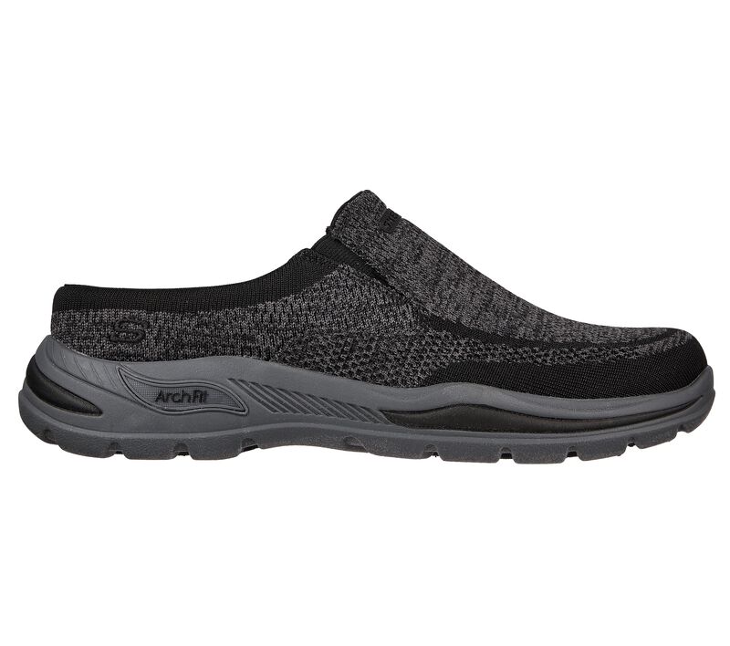 Pánské Ležérní Tenisky Skechers Relaxed Fit: Arch Fit Motley - Gonvick Černé | CZ.204588BLK