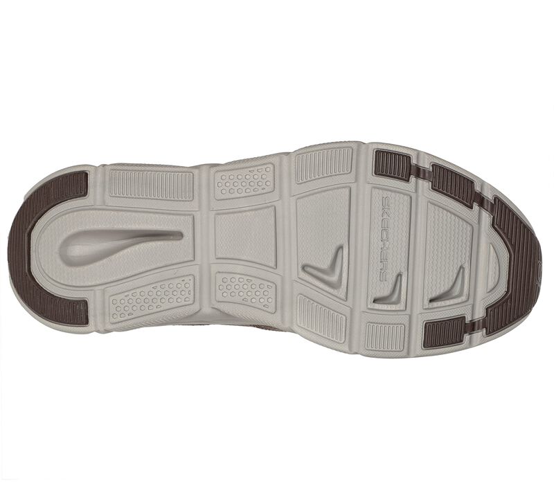 Pánské Ležérní Tenisky Skechers Relaxed Fit: Frankway - Arden Světle Hnědé | CZ.204626LTBR