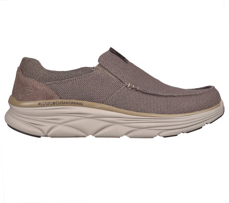 Pánské Ležérní Tenisky Skechers Relaxed Fit: Frankway - Arden Světle Hnědé | CZ.204626LTBR