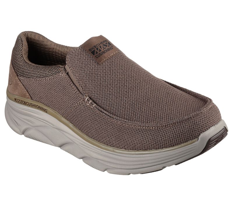 Pánské Ležérní Tenisky Skechers Relaxed Fit: Frankway - Arden Světle Hnědé | CZ.204626LTBR