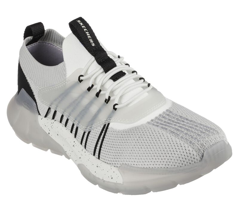 Pánské Ležérní Tenisky Skechers Relaxed Fit: Romello - Varsper Světle Šedé | CZ.210421LTGY