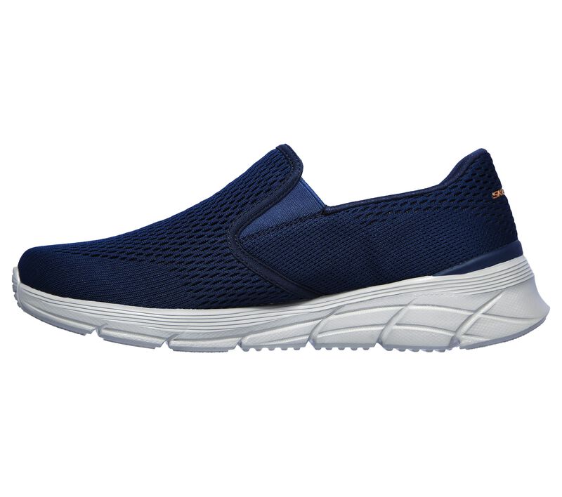 Pánské Ležérní Tenisky Skechers Relaxed Fit: Equalizer 4.0 - Triple-Play Tmavě Blankyt Oranžové | CZ.232016NVOR