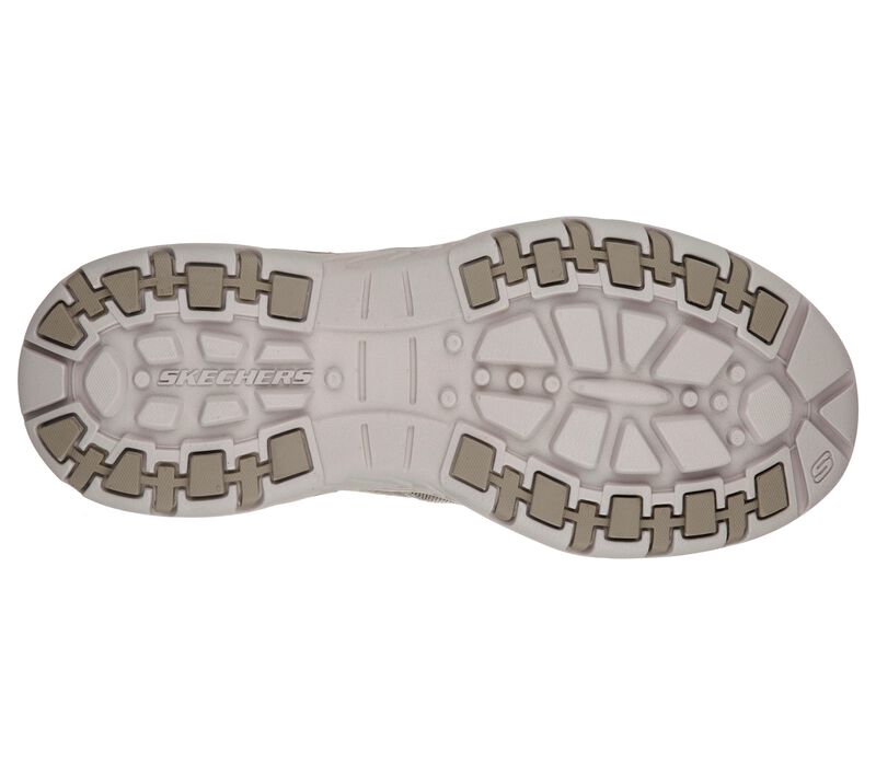 Pánské Ležérní Tenisky Skechers Relaxed Fit: Creston - Moseco Šedé Hnědé | CZ.65355TPE