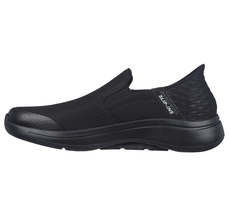 Pánské Ležérní Tenisky Skechers Slip-ins: GO WALK Arch Fit - Hands Free Černé | CZ.216259BBK