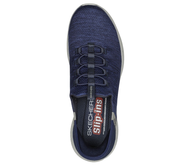 Pánské Ležérní Tenisky Skechers Slip-ins: Ultra Flex 3.0 - Right Away Tmavě Blankyt | CZ.232452NVY