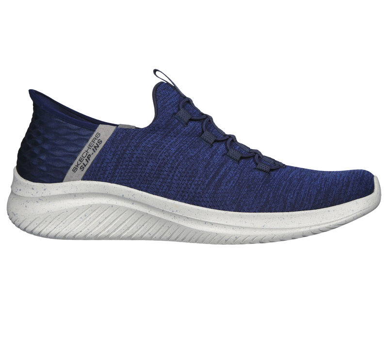 Pánské Ležérní Tenisky Skechers Slip-ins: Ultra Flex 3.0 - Right Away Tmavě Blankyt | CZ.232452NVY