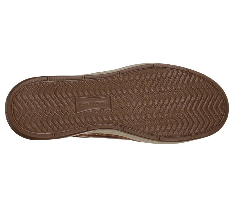 Pánské Oxfordky Skechers Moreno - Winsor Hnědé | CZ.65984CDB