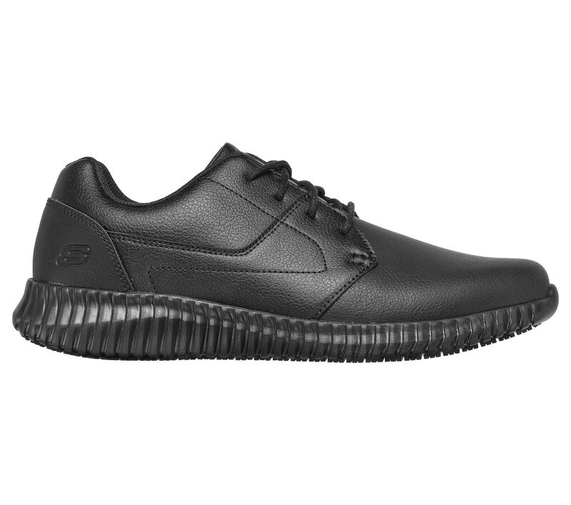 Pánské Oxfordky Skechers Pracovní: Relaxed Fit Cessnock - Lival Černé | CZ.200063BLK