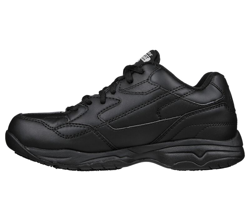 Pánské Oxfordky Skechers Pracovní Relaxed Fit: Felton SR Černé | CZ.77032BLK