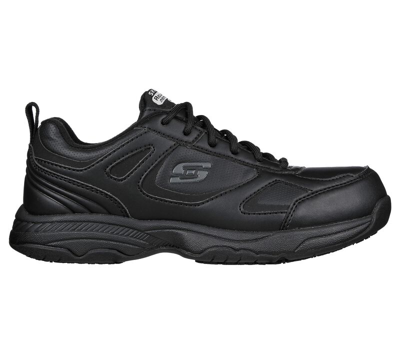 Pánské Oxfordky Skechers Pracovní Relaxed Fit: Dighton SR Černé | CZ.77111BLK