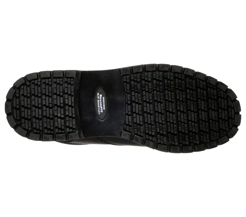 Pánské Oxfordky Skechers Pracovní Relaxed Fit: Cottonwood - Jaken SR Černé | CZ.77509BLK