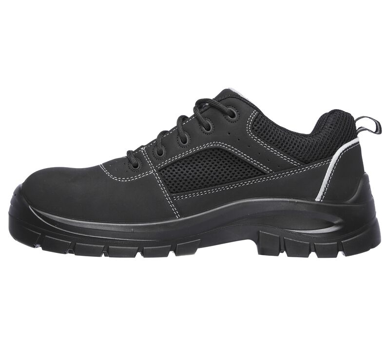 Pánské Oxfordky Skechers Pracovní: Trophus ST Černé | CZ.200001BLK