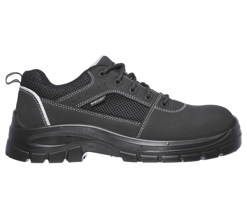 Pánské Oxfordky Skechers Pracovní: Trophus ST Černé | CZ.200001BLK