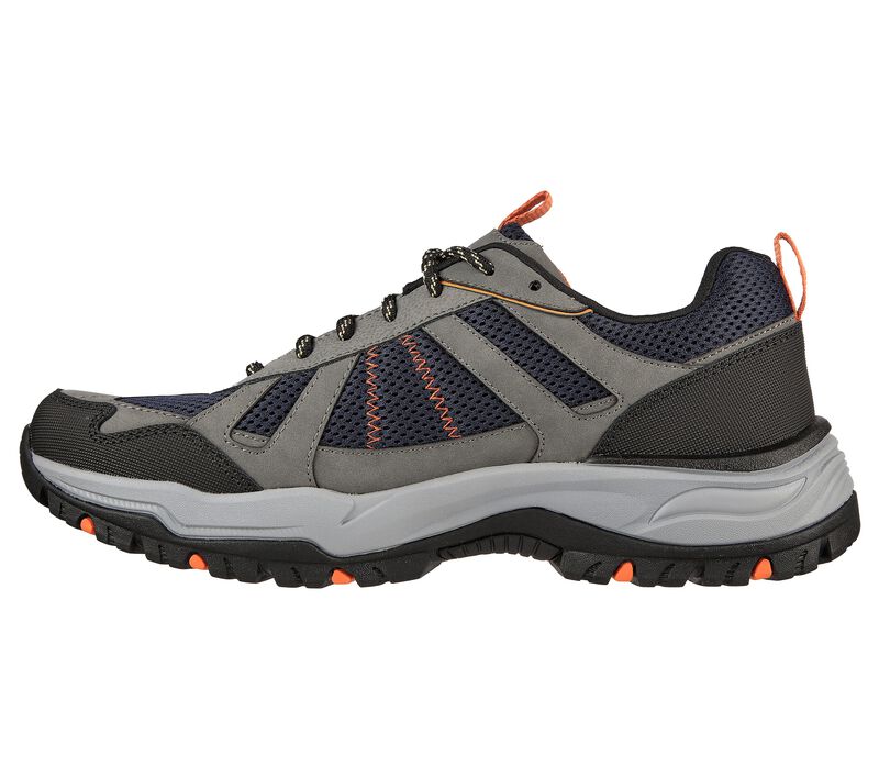 Pánské Oxfordky Skechers Relaxed Fit: Arch Fit Dawson - Vortego Tmavě Blankyt Šedé | CZ.204607NVGY