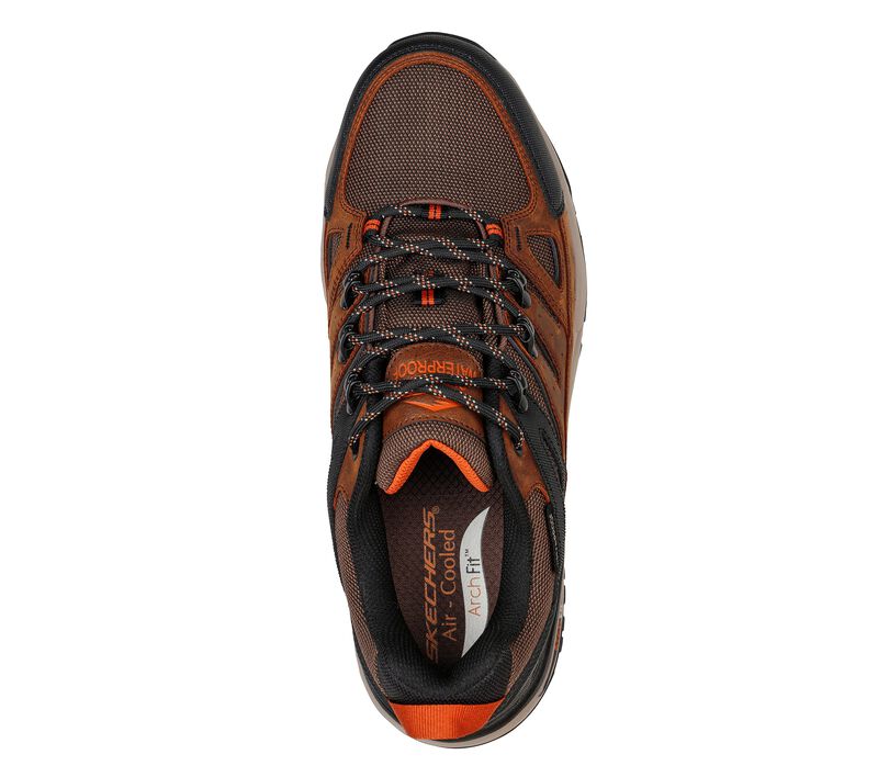 Pánské Oxfordky Skechers Relaxed Fit: Arch Fit Dawson - Argosa Hnědé | CZ.204630CDB