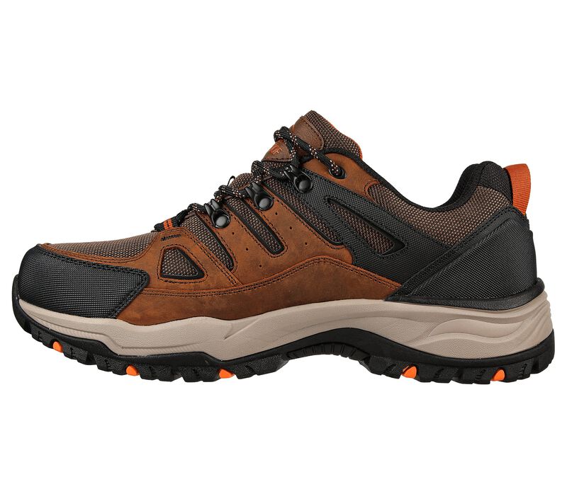 Pánské Oxfordky Skechers Relaxed Fit: Arch Fit Dawson - Argosa Hnědé | CZ.204630CDB