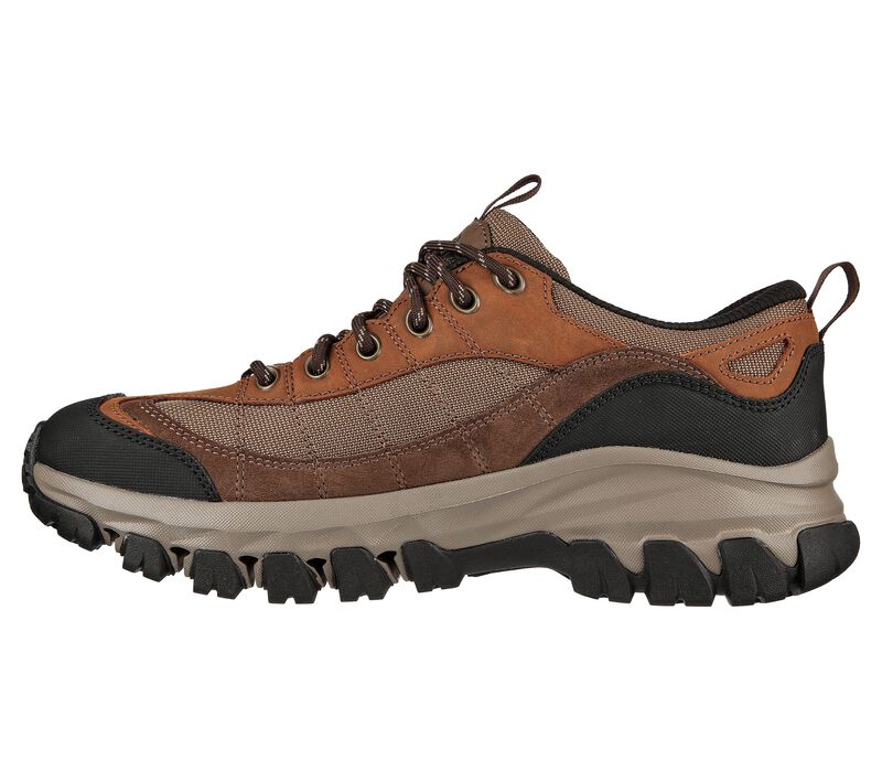 Pánské Oxfordky Skechers Relaxed Fit: Edgmont - Lanbury Hnědé | CZ.204519CDB