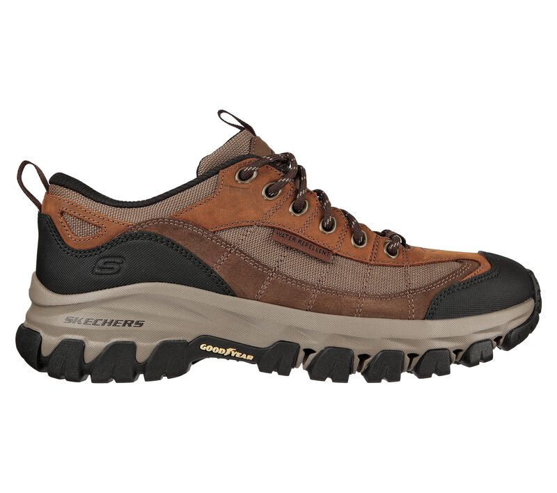 Pánské Oxfordky Skechers Relaxed Fit: Edgmont - Lanbury Hnědé | CZ.204519CDB