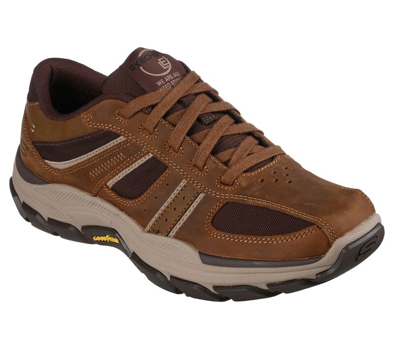 Pánské Oxfordky Skechers Relaxed Fit: Respected - Edgemere Desert | CZ.204330DSRT