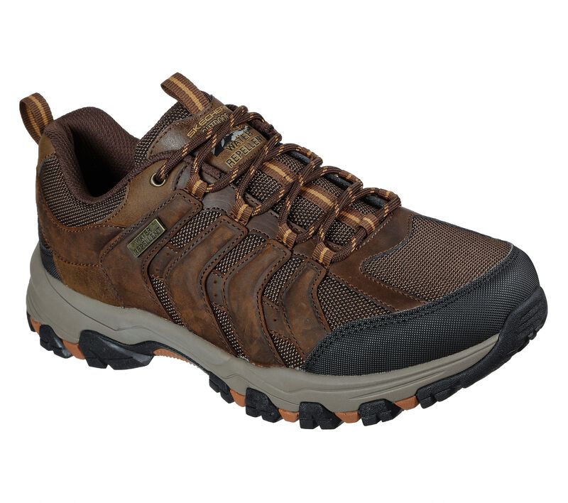 Pánské Oxfordky Skechers Relaxed Fit: Selmen - Lorago Hnědé | CZ.204077CDB