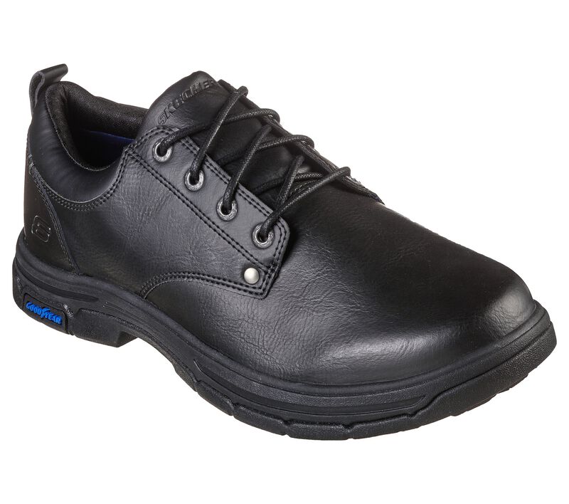 Pánské Oxfordky Skechers Relaxed Fit: Segment 2.0 - Seggler Černé | CZ.204516BLK