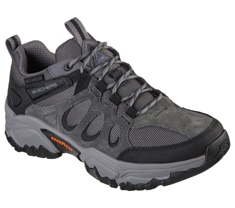 Pánské Oxfordky Skechers Relaxed Fit: Terraform - Selvin Šedé | CZ.204486CHAR