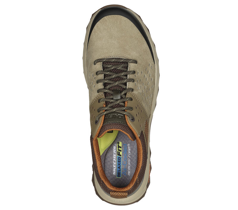 Pánské Oxfordky Skechers Relaxed Fit: Zeller - Clayson Hnědožlutý | CZ.210529KHK