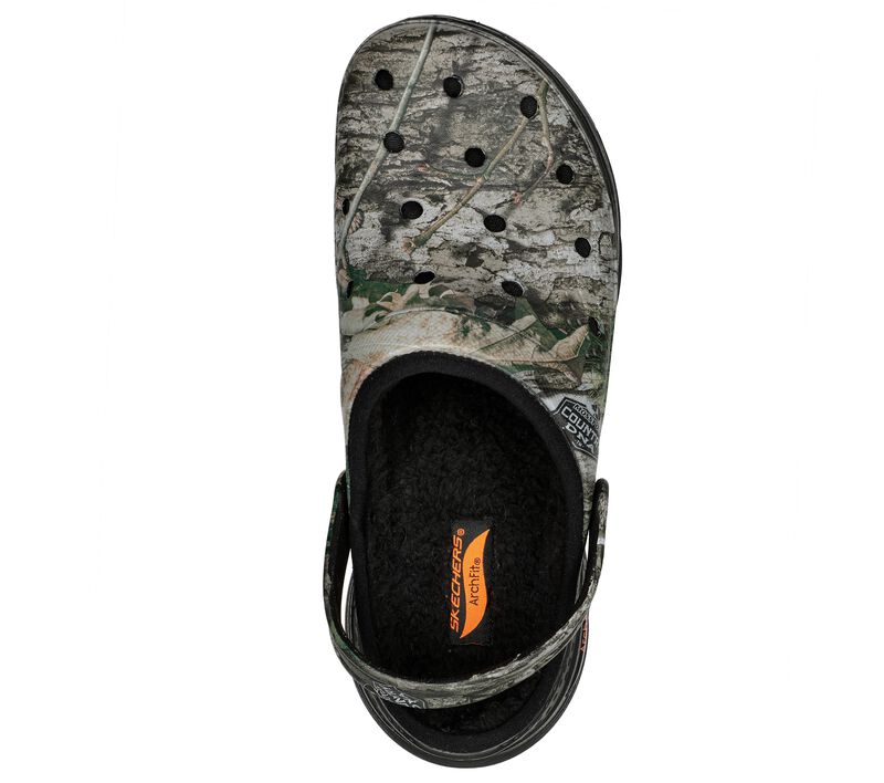 Pánské Pantofle Skechers Foamies: Arch Fit Podšité - On The Hunt Camouflage | CZ.243165CAMO