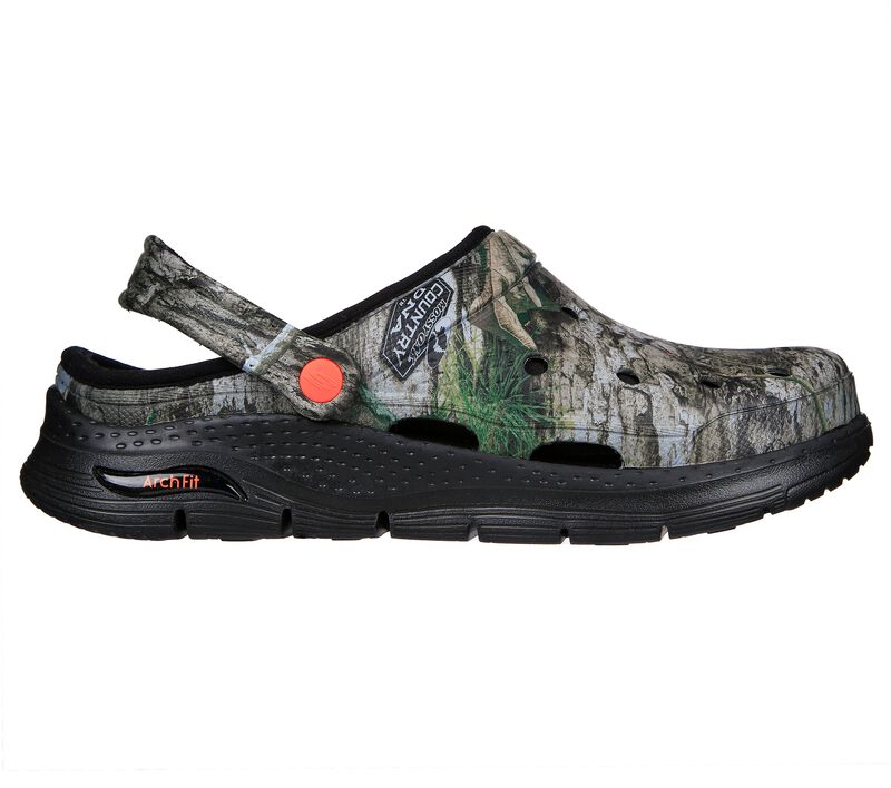 Pánské Pantofle Skechers Foamies: Arch Fit Podšité - On The Hunt Camouflage | CZ.243165CAMO