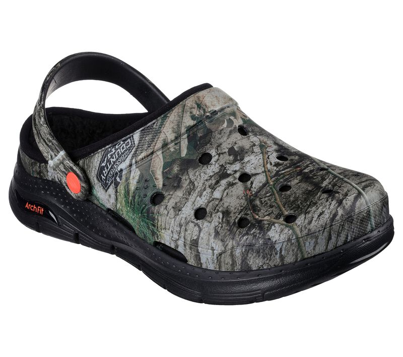 Pánské Pantofle Skechers Foamies: Arch Fit Podšité - On The Hunt Camouflage | CZ.243165CAMO