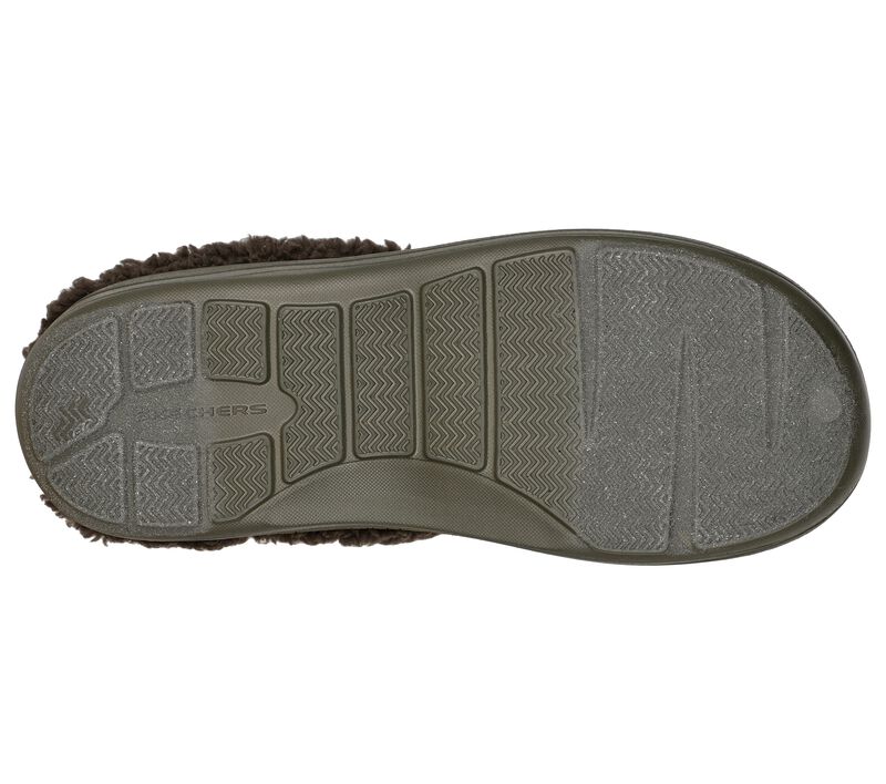 Pánské Pantofle Skechers Foamies: Cozy Camper Podšité - Cozy Adventure Olivy Zelené | CZ.243135OLV