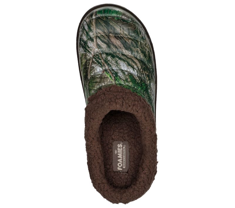 Pánské Pantofle Skechers Foamies: Cozy Camper Podšité - Brushwood Hnědé Viacfarebný | CZ.243137BRMT