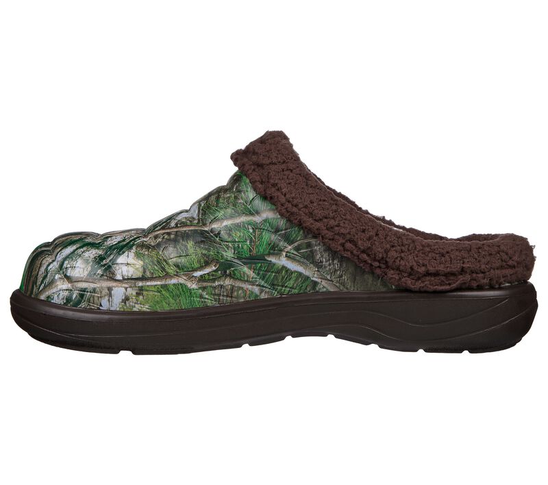 Pánské Pantofle Skechers Foamies: Cozy Camper Podšité - Brushwood Hnědé Viacfarebný | CZ.243137BRMT