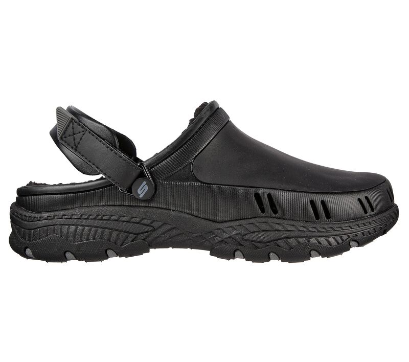 Pánské Pantofle Skechers Foamies: Creston Ultra Podšité - Cozy Vibez Černé | CZ.243116BBK