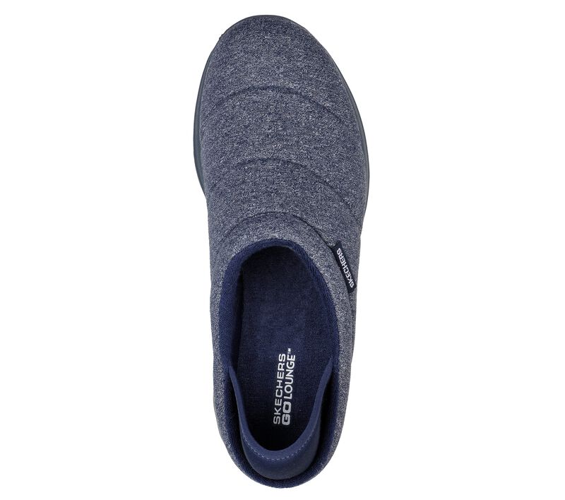 Pánské Pantofle Skechers GO WALK Lounge - Overcast Tmavě Blankyt | CZ.249001NVY