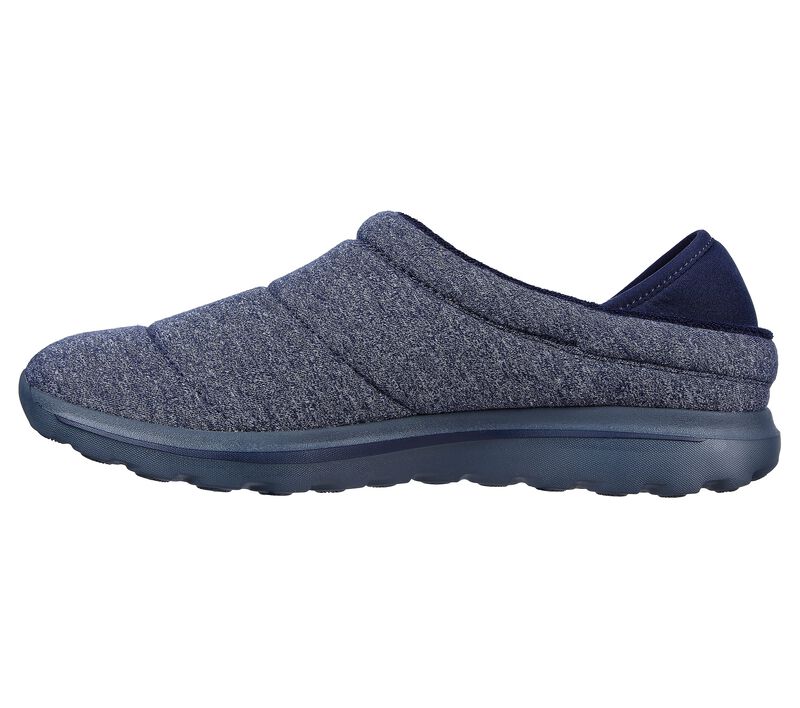 Pánské Pantofle Skechers GO WALK Lounge - Overcast Tmavě Blankyt | CZ.249001NVY