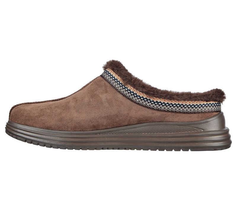 Pánské Pantofle Skechers Proven - Laggy Čokolády | CZ.204401CHOC