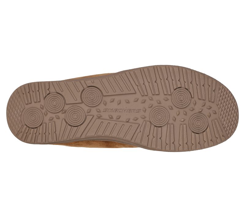 Pánské Pantofle Skechers Relaxed Fit: Melson - Mozley Hnědé | CZ.210379TAN