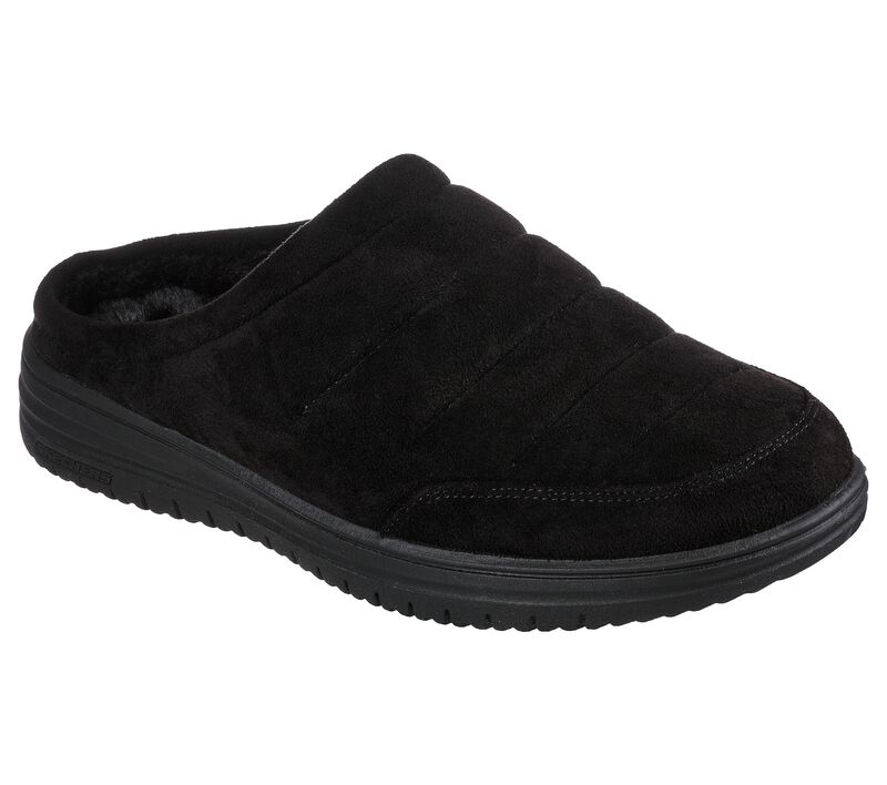 Pánské Pantofle Skechers Relaxed Fit: Murette - Garvanza Černé | CZ.204636BBK