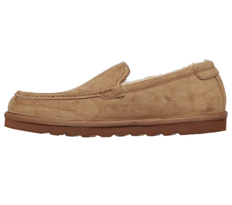 Pánské Pantofle Skechers Relaxed Fit: Renten - Oten Hnědé | CZ.204103TAN