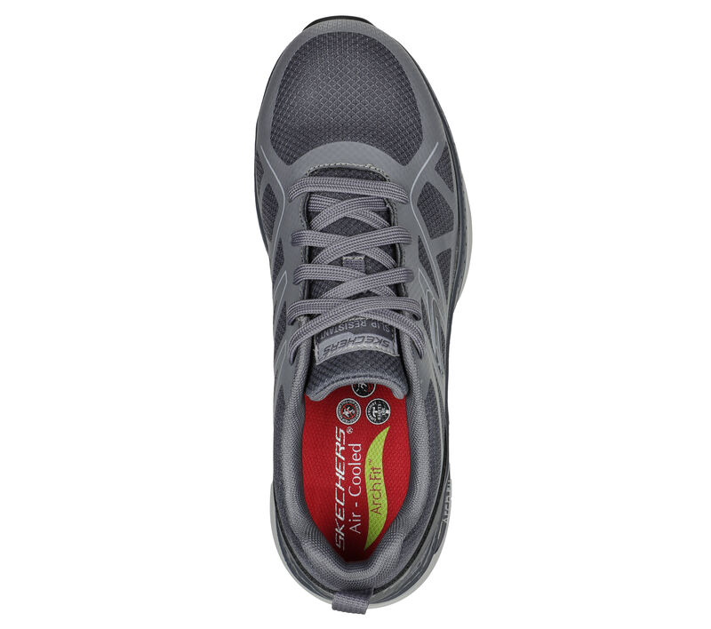 Pánské Pracovní Obuv Skechers Arch Fit SR - Vigorit Šedé | CZ.200152GRY