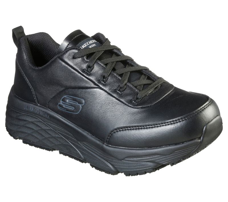 Pánské Pracovní Obuv Skechers Pracovní: Max Cushioning Elite SR - Filchner Černé | CZ.200022BLK