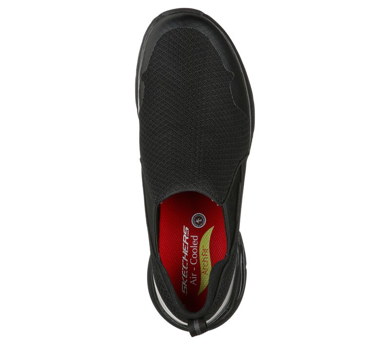 Pánské Pracovní Obuv Skechers Pracovní: Arch Fit SR - Tineid Černé | CZ.200026BLK