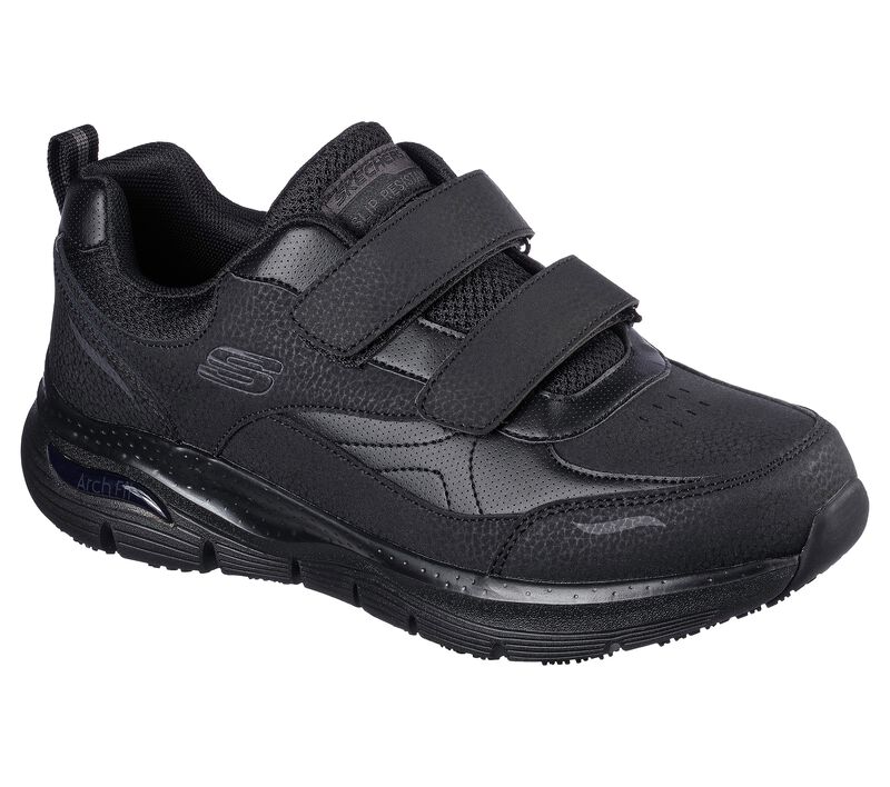 Pánské Pracovní Obuv Skechers Pracovní: Arch Fit SR - Xantic Černé | CZ.200036BLK