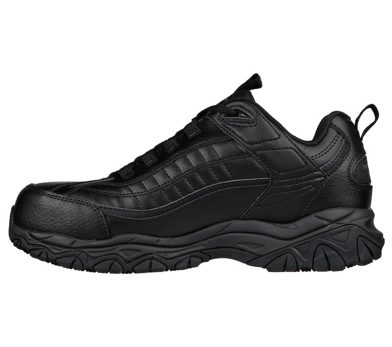 Pánské Pracovní Obuv Skechers Pracovní: Soft Stride - Stiney ST Černé | CZ.200118BLK