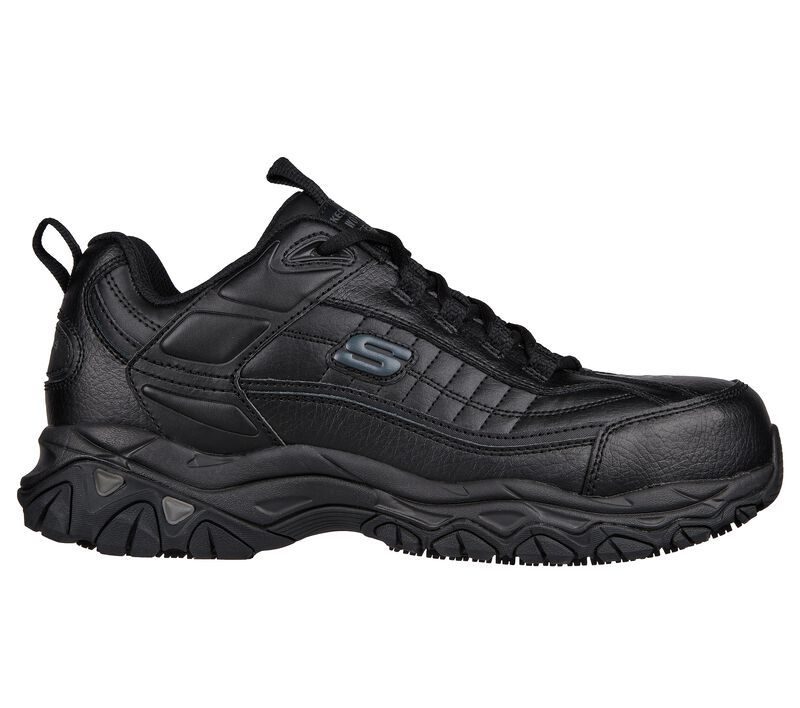 Pánské Pracovní Obuv Skechers Pracovní: Soft Stride - Stiney ST Černé | CZ.200118BLK