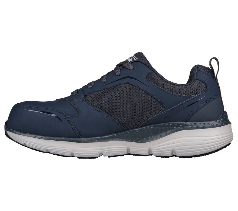 Pánské Pracovní Obuv Skechers Pracovní: Arch Fit SR - Angis Comp Špicí Tmavě Blankyt Šedé | CZ.200134NVGY